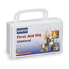 North® by Honeywell White Plastic Unitized First Aid Kit - First Aid Safety